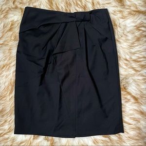 Banana Republic bow front pencil skirt